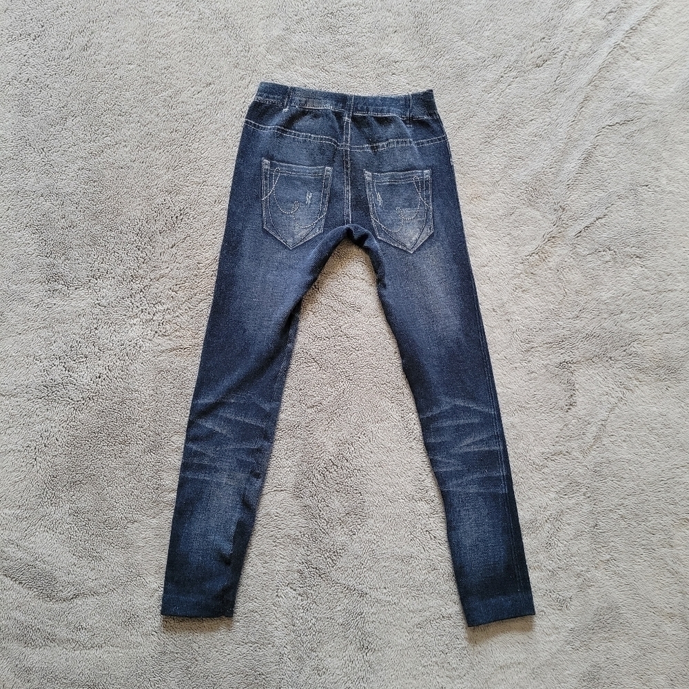 MONKEY Bars Ripped Jeans Design Pants - Picture 2 of 4